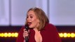 Adele jure et pleure aux Brit Awards 2016
