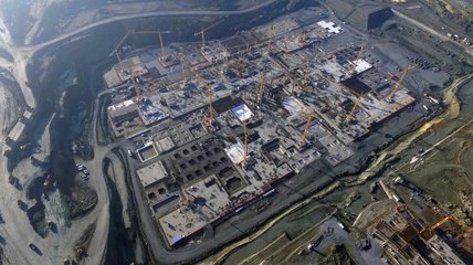 3. Havalimanı şantiyesi havadan böyle görüntülendi