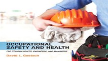 Read Occupational Safety and Health for Technologists  Engineers  and Managers  8th Edition  Ebook