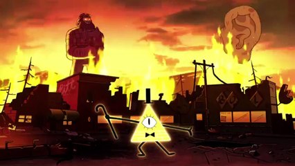 Gravity Falls: Offical Weirdmageddon Intro and Backwards