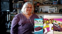 Grandma reacts to Simpsons Couch gag