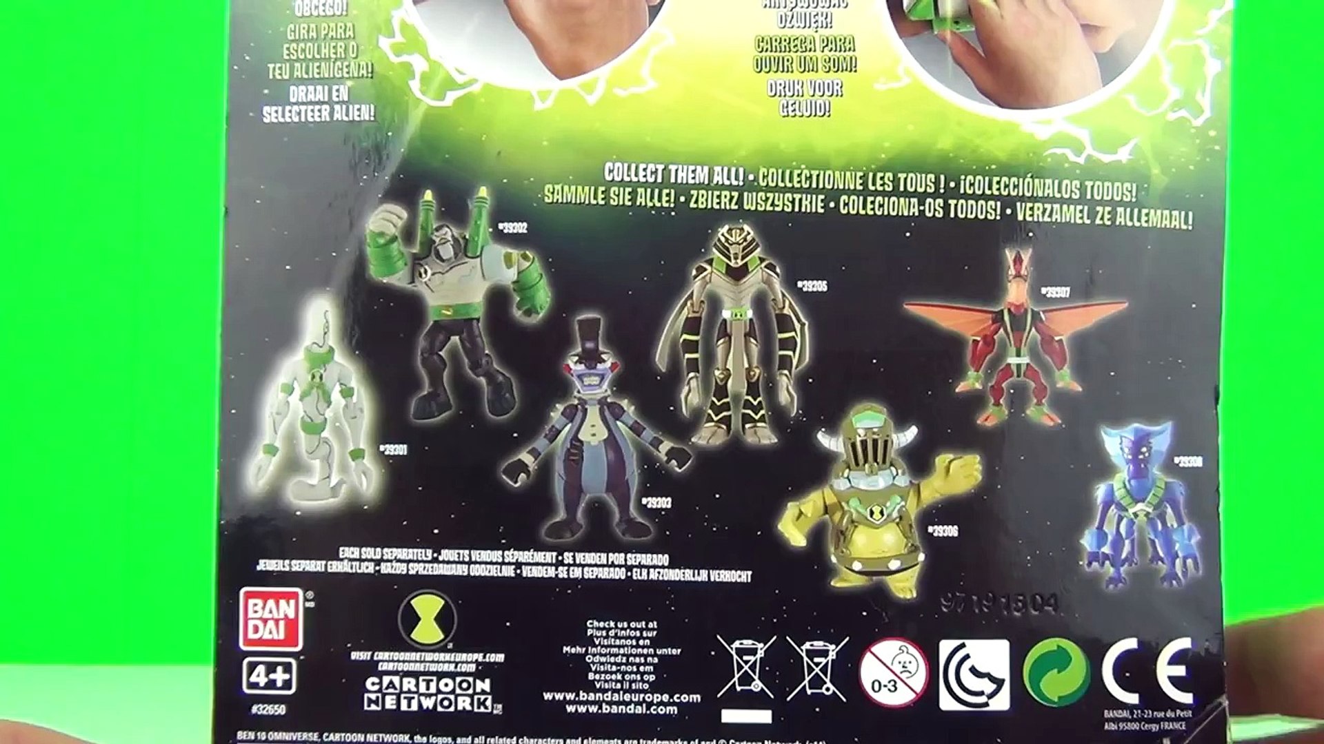 BEN 10 OMNIVERSE GALACTIC MONSTERS TOYS EPISODE OMNITRIX A.I. ALIENS WATCH  VIDEO REVIEW - video Dailymotion