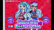 Ghoulia Yelps Geek To Chic | Music: Whistling Down The Road | Monster High Girl Games