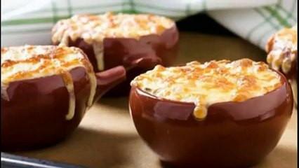 Жульен из вешенок с луком