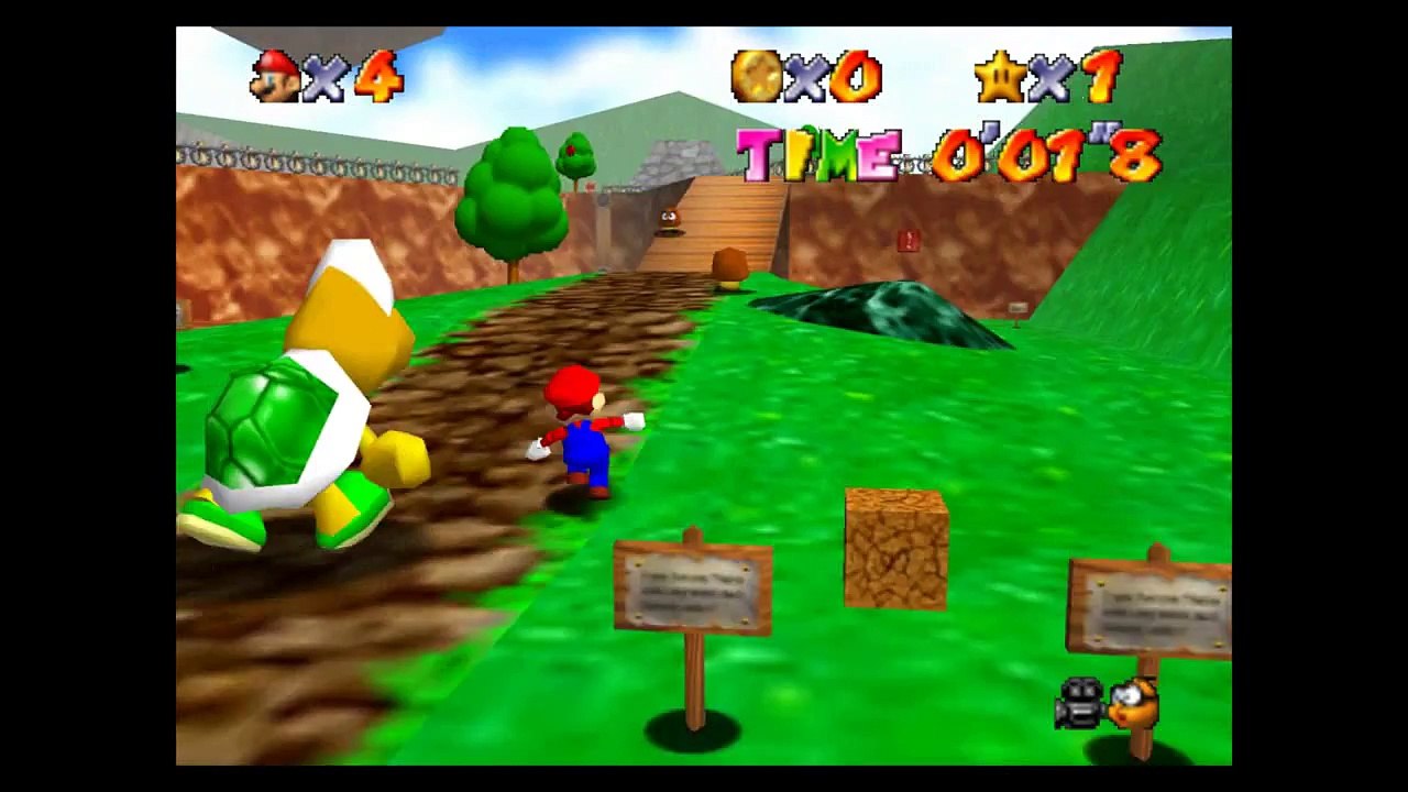 Super Mario 64 Walkthrough | Part 1 (N64/DS/PC/Wii)
