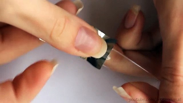 Литье Снежинка на ногтях. Новогодний маникюр. Гель лак дизайн. Snowflake Nail Art