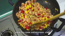 Shrimp Cream & Garlic Pasta Recipe - Prawn Penne fusilli Video