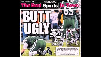 New York Jets ButtFumble Greatest Thanksgiving Fail