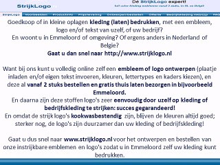 Kleding bedrukken Emmeloord