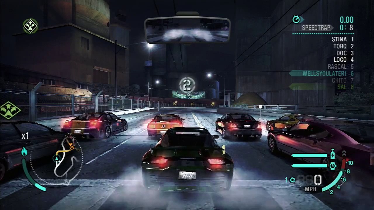 Need for Speed: Carbon PS3 Part 43, Mazda RX-7 (Newport Trainyard, Speed Trap) 1st Place