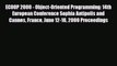 [PDF] ECOOP 2000 - Object-Oriented Programming: 14th European Conference Sophia Antipolis and