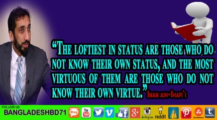 What should knowledge do!!~Nouman Ali khan 2016