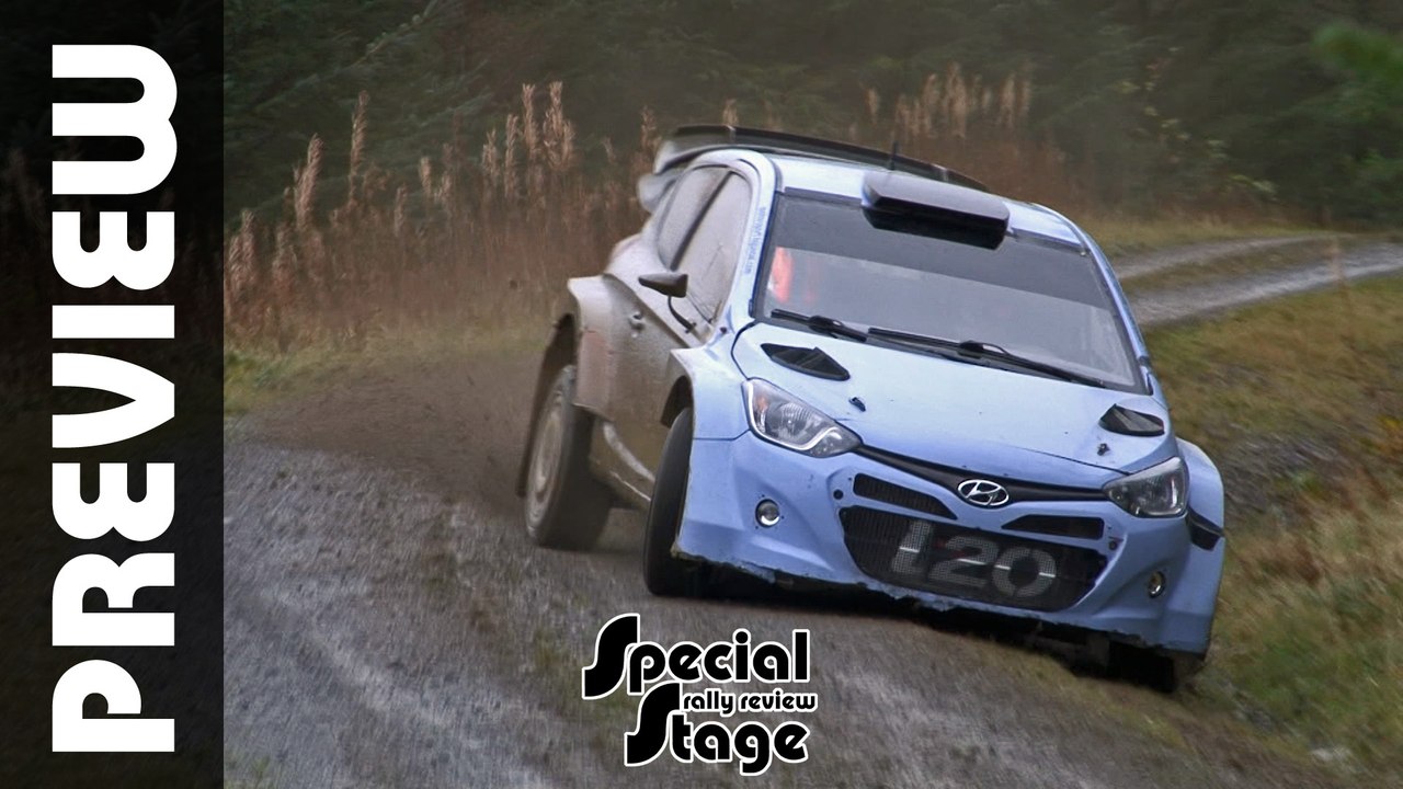 Hyundai WRC Pre-Rally GB Test With Interviews