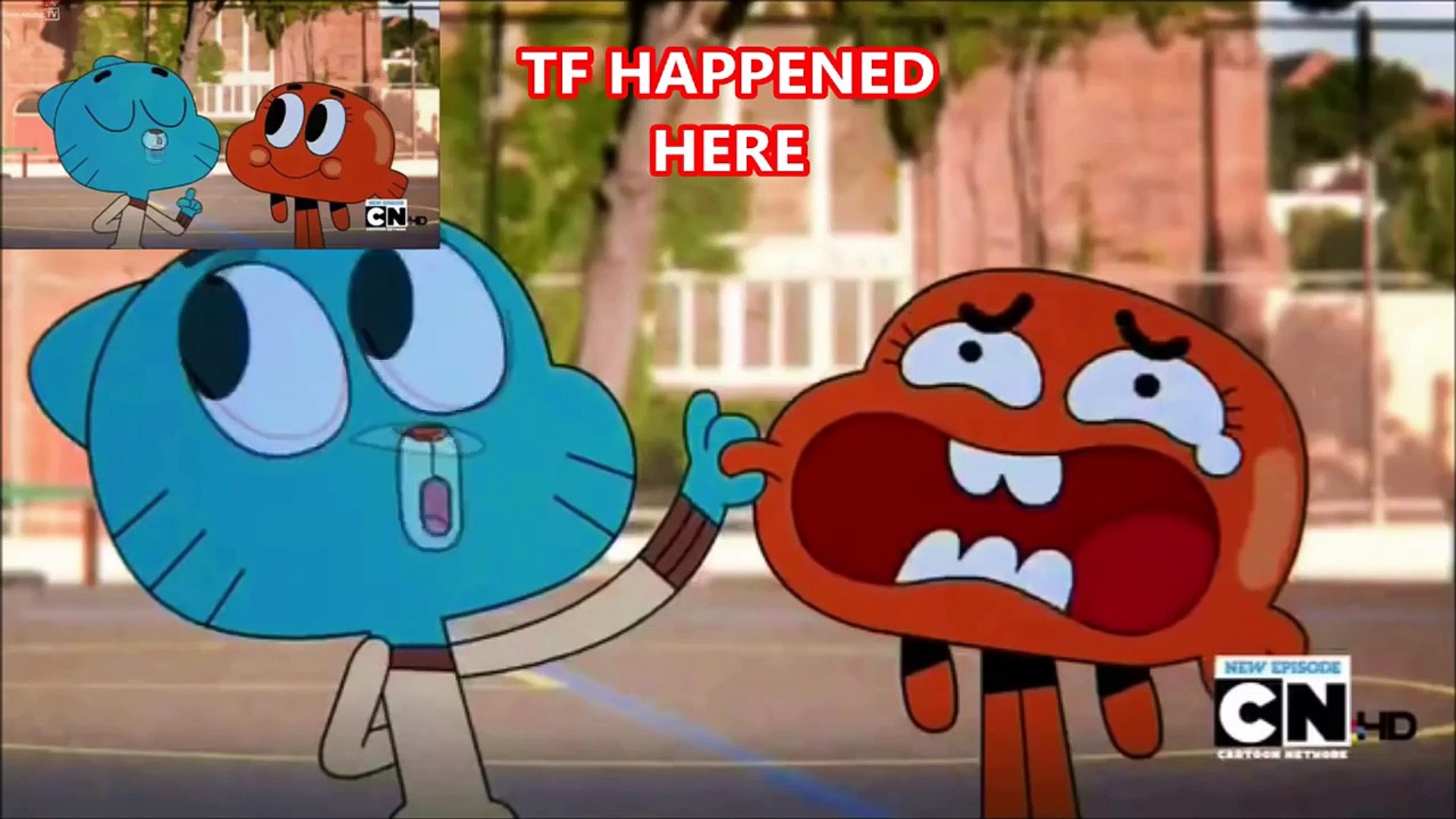 The Amazing World Of Gumball Richard Screaming Yo Yong On X: