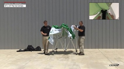 Setup Instruction for your 10'x10' Fast Shade tent