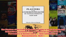 Download PDF  The Planters of the Commonwealth A Study of the Emigrants and Emigration in Colonial FULL FREE