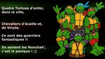 Les Tortues Ninjas - Générique - (Avec les Paroles) - Complet [HD]