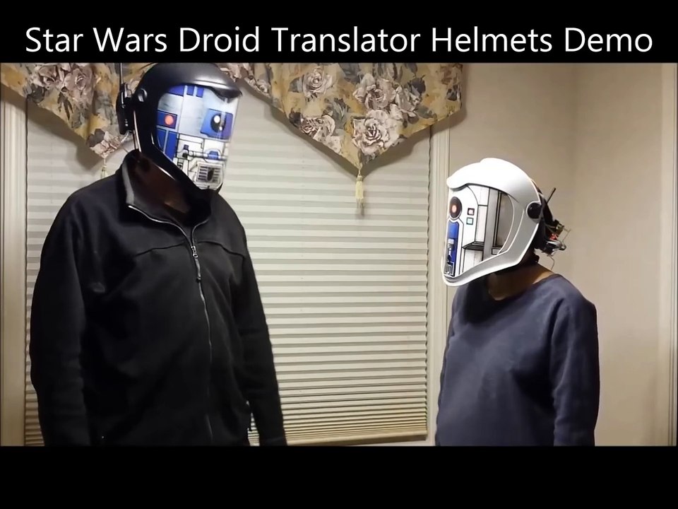 Parlez comme les droides Star Wars avec ces deux casques !