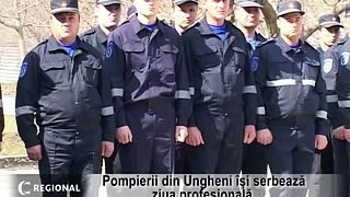 Pompierii din Ungheni şi-au serbat ziua profesională