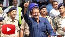 (VIDEO) Sanjay Dutt FIRST REACTION After Coming Out Of Yerwada Jail