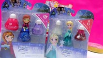 Disney Frozen Little Kingdom Queen Elsa Nail Polish Makeup Collection & Princess Anna Lip Gloss
