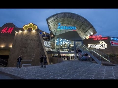 Napoli - Inaugurato il centro commerciale Azzurro (24.02.16)