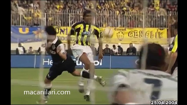 25.04.2004 - 2003-2004 Turkish Super League Matchday 31 Beşiktaş 1-3 Fenerbahçe