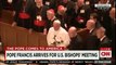 Pope Francis performs a live miracle on live TV! During his trip in the US.