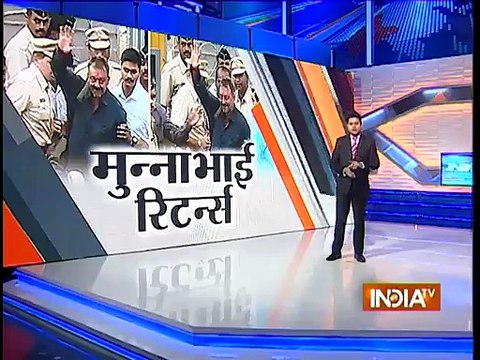 Sanjay Dutt- Released From Jail in the 1993 Mumbai Bomb Blasts Case