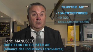 Groupement d'entreprises - interview d’Heric Manusset, Directeur du cluster AIF(Association des Industries Ferroviaires)