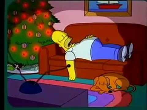 1993 The Simpsons TGI Fridays Christmas Commercial