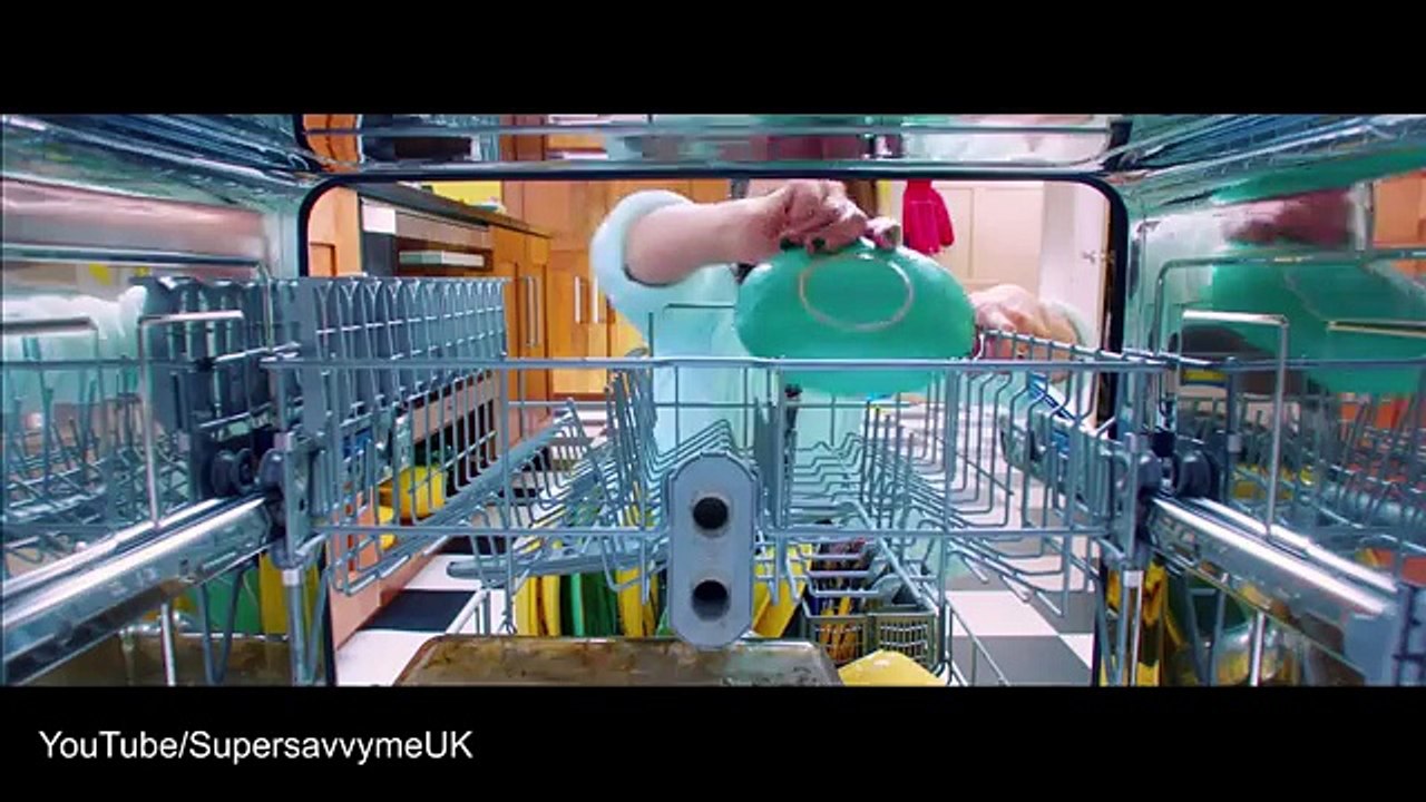 Kimberly Wyatt puts in a spring in her step as she cleans!