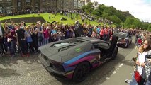 Gumball 3000 Edinburgh Kid In A Lamborghini 08/06/2014