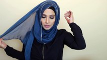 Party Casual Hijab Tutorial 2016 - Latest Hijab Ideas