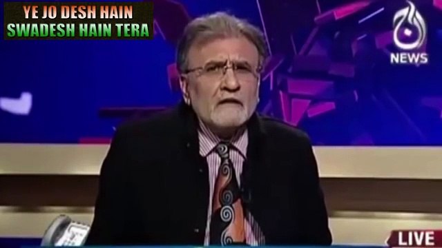 Caller trolled by Nusrat Javed over Modi Nawaz Meting
