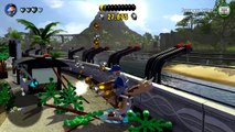 LEGO Dimensions - ACU Trooper Free Roam Gameplay on LEGO Jurassic World
