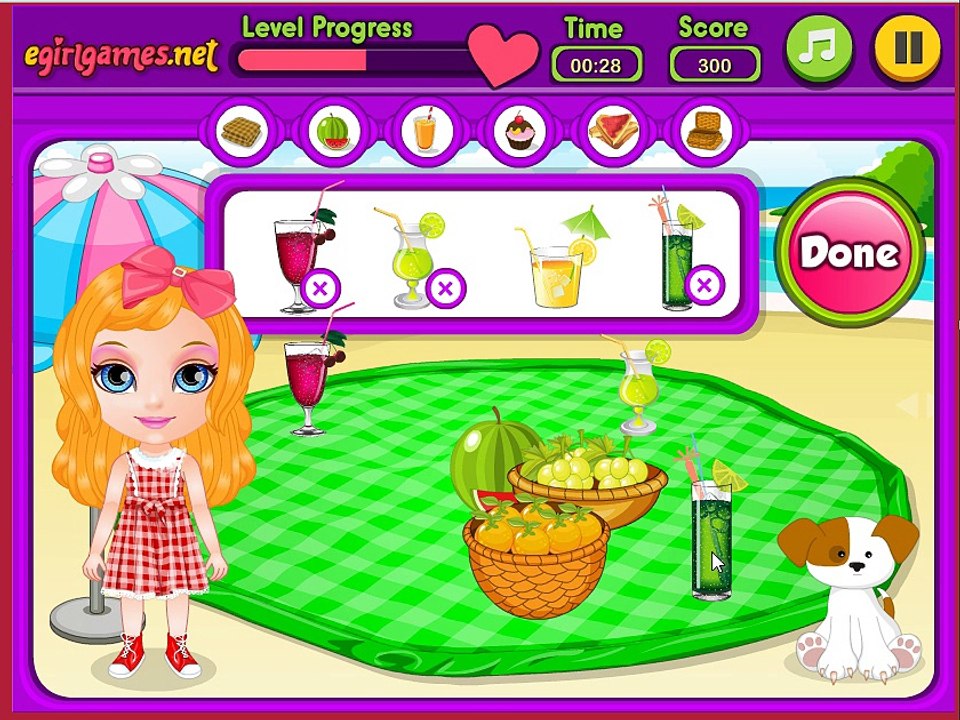 Baby Barbie Picnic Day part 2 Dia de piquenique Barbie bebê