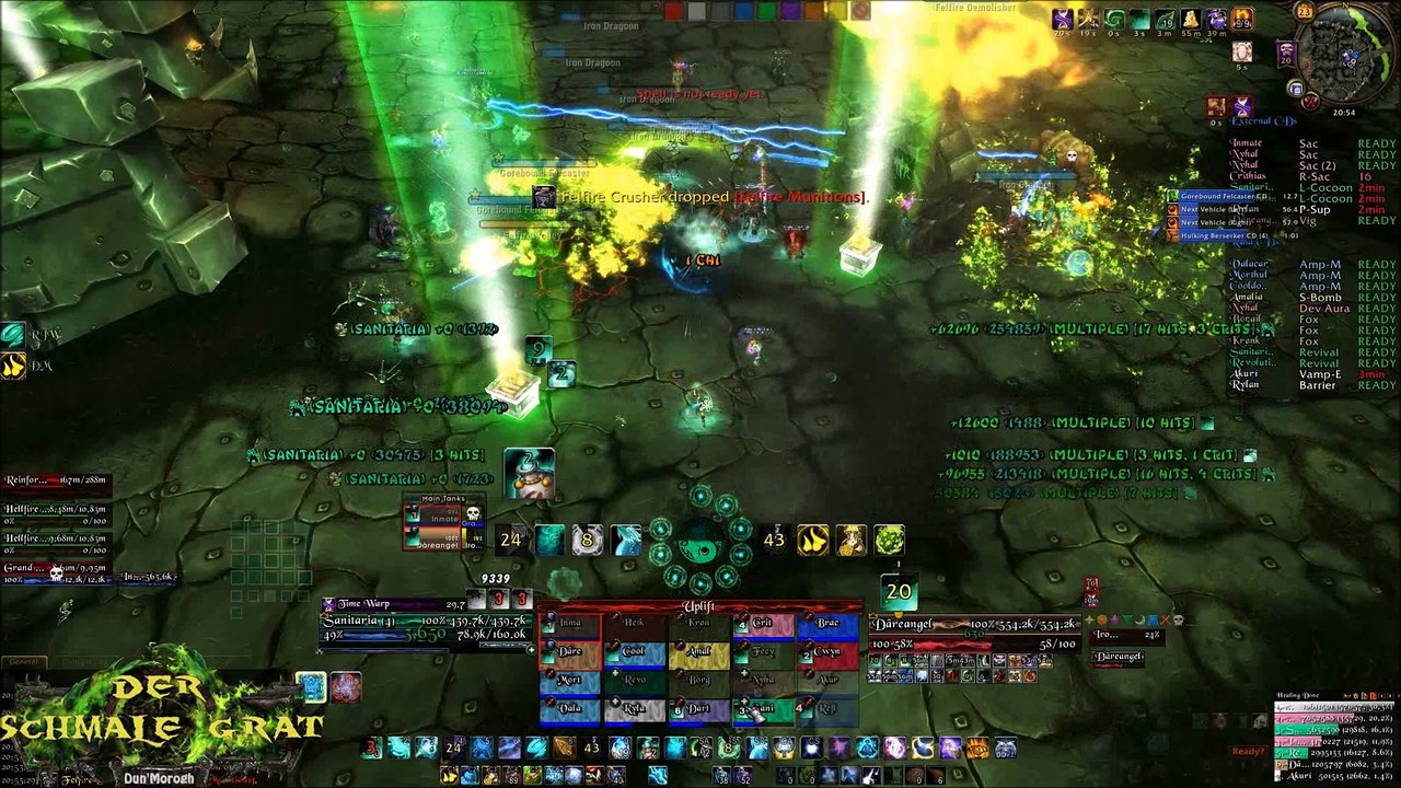 Der schmale Grat vs. Hellfire Assault Mythic