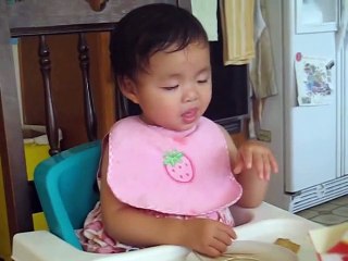 Baby, Falling asleep while eating