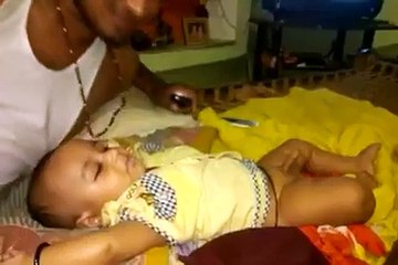 what happend when father kiss his son while sleepling