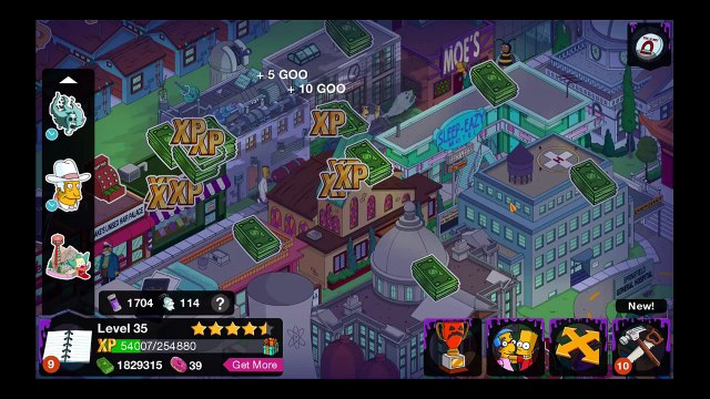The Simpsons Tapped Out Patch 4.5.0 Halloween Update The Ghost in the Machine-based App 9