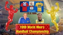 1999 Egypt World Men's Handball ГАНДБОЛ  Championship Russia Sweden