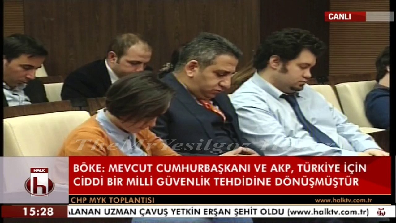 CHP MYK TOPLANTISI-CHP PARTİ SÖZCÜSÜ SELİN SAYEK BÖKE-BASIN AÇIKLAMASI-24 ŞUBAT 2016