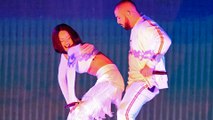 Rihanna Drake In RAUNCHY 'WORK' Performance at 2016 BRIT Awards