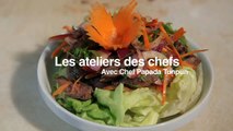 Les ateliers du chef:  salade de viande