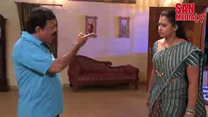 Bhavana Hot Deep Navel Slips in Saree Side View 03