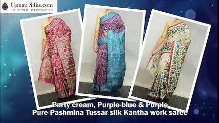 250216-floral silk and cotton sarees