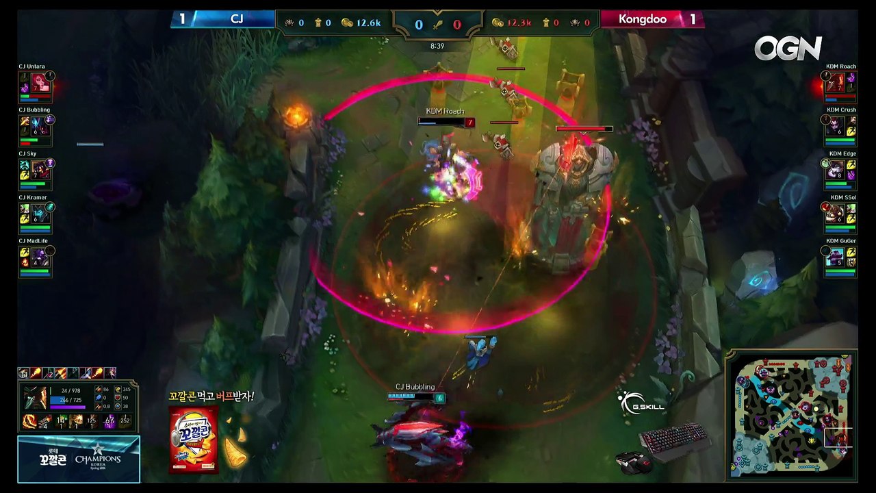 CJ vs KDM | CJ Entus vs KongDoo Monster | LCK Spring Game 3 | W7D2