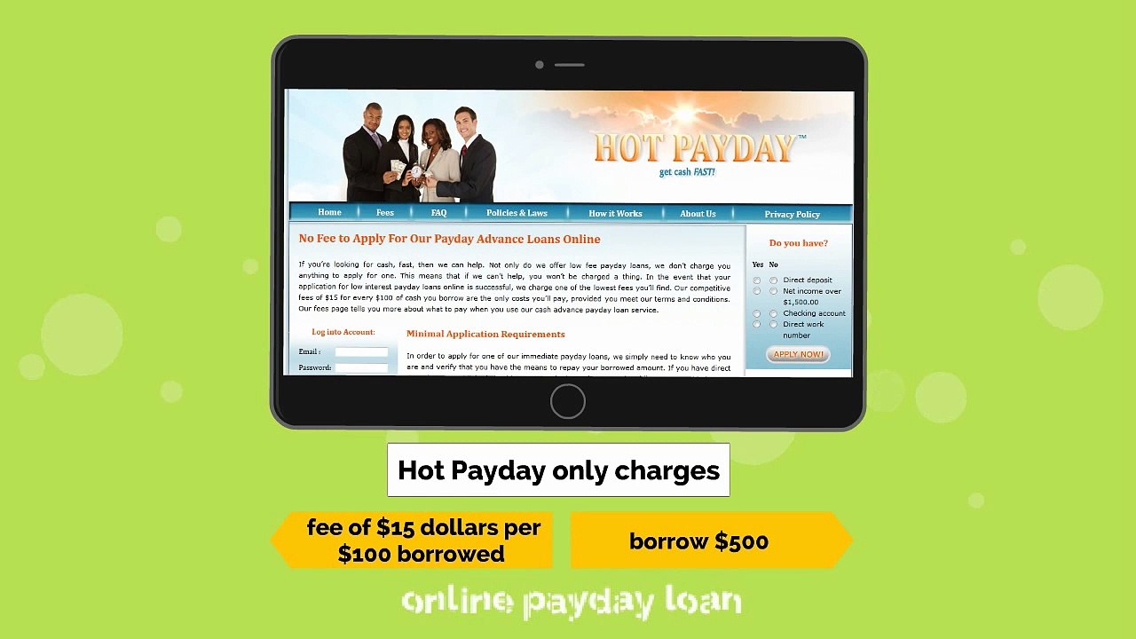 Hot PayDay Loans- Quick and Easy