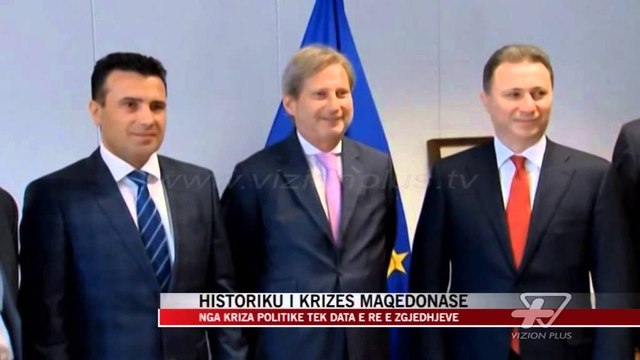 Historiku i krizës politike në Maqedoni - News, Lajme - Vizion Plus